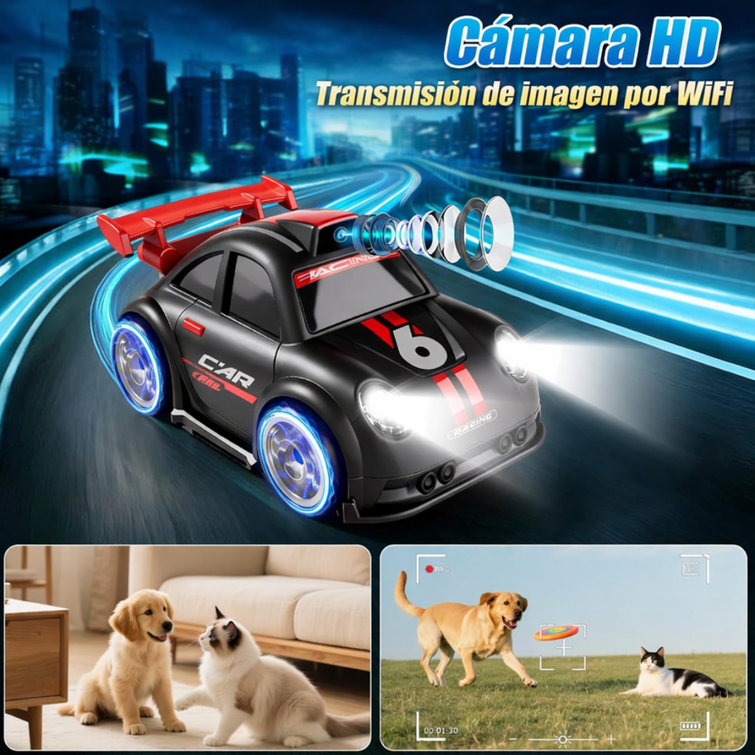 Coche RC con Cámara HD en Tiempo Real